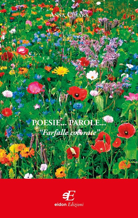Anna Chiara Poesie parole Eidon Edizioni Copertina fronte