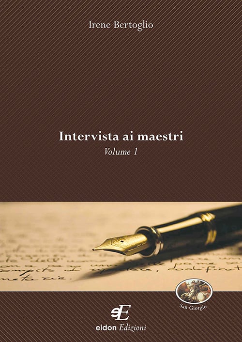 Bertoglio Intervista maestri Eidon Edizioni Copertina fronte