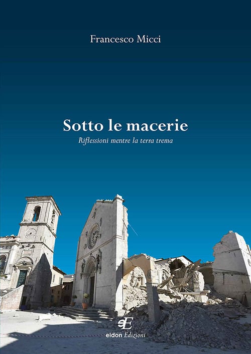 Micci Sotto macerie Eidon Edizioni Copertina fronte